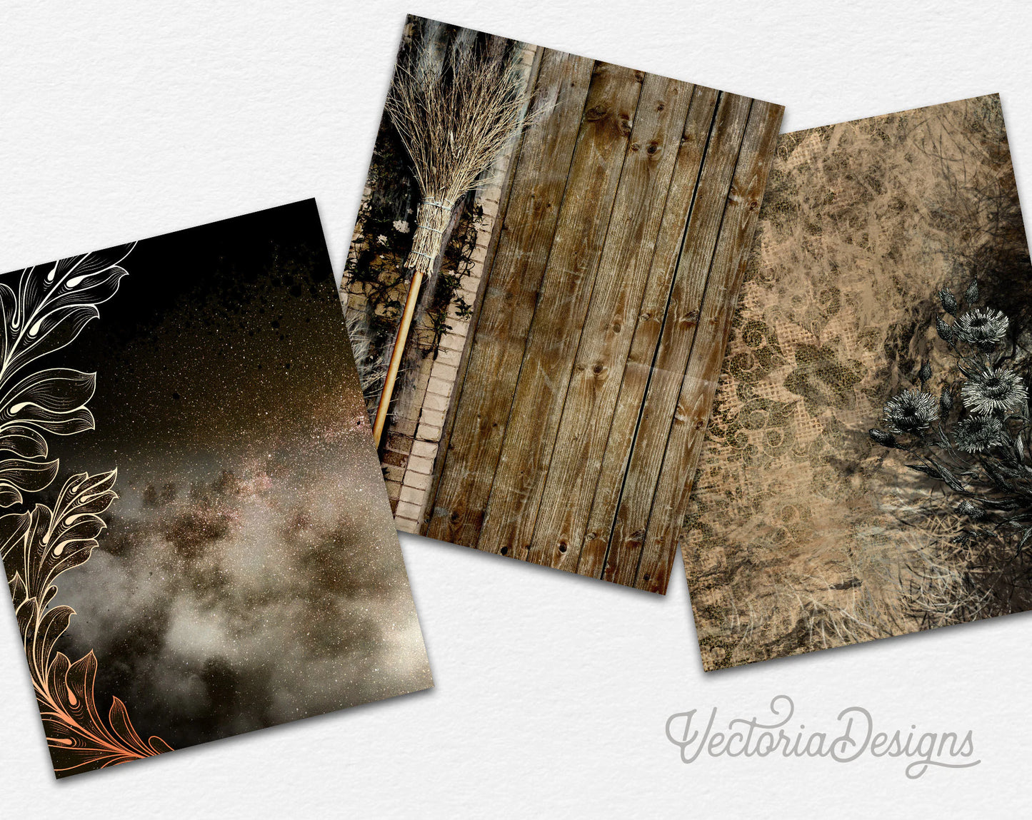 Witch'S House Paper Pack, Halloween Paper, Scrapbook Paper, Halloween Digital Paper, Witch Craft, Witch Journal, Halloween Decor 001805