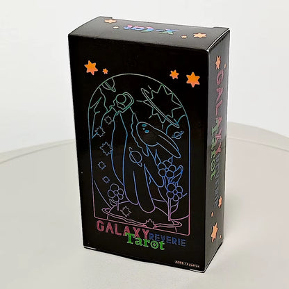Galaxy Reverie Tarot Deck 78 Cute Rabbit-Themed Tarot Cards Based on Rider System 10.3*6Cm