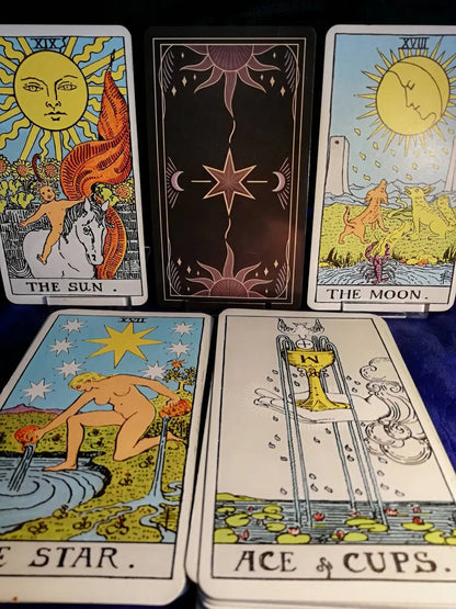 Tarot Card Deck Gift Set – 78 Cards, Guidebook, Bag, and Handcrafted Box – a Thoughtful Mother'S Day Gift for Her