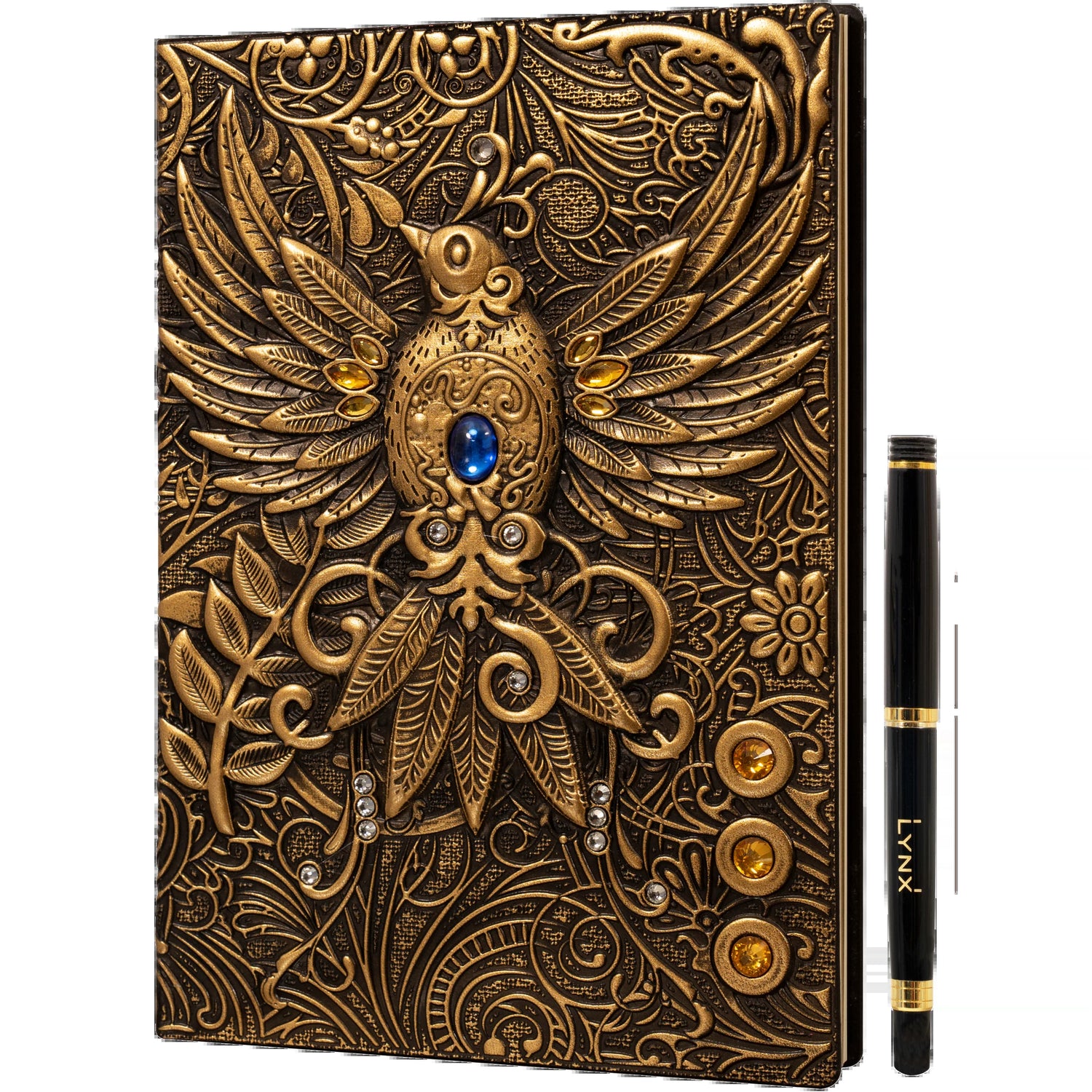 3D Faux-Leather Notebook