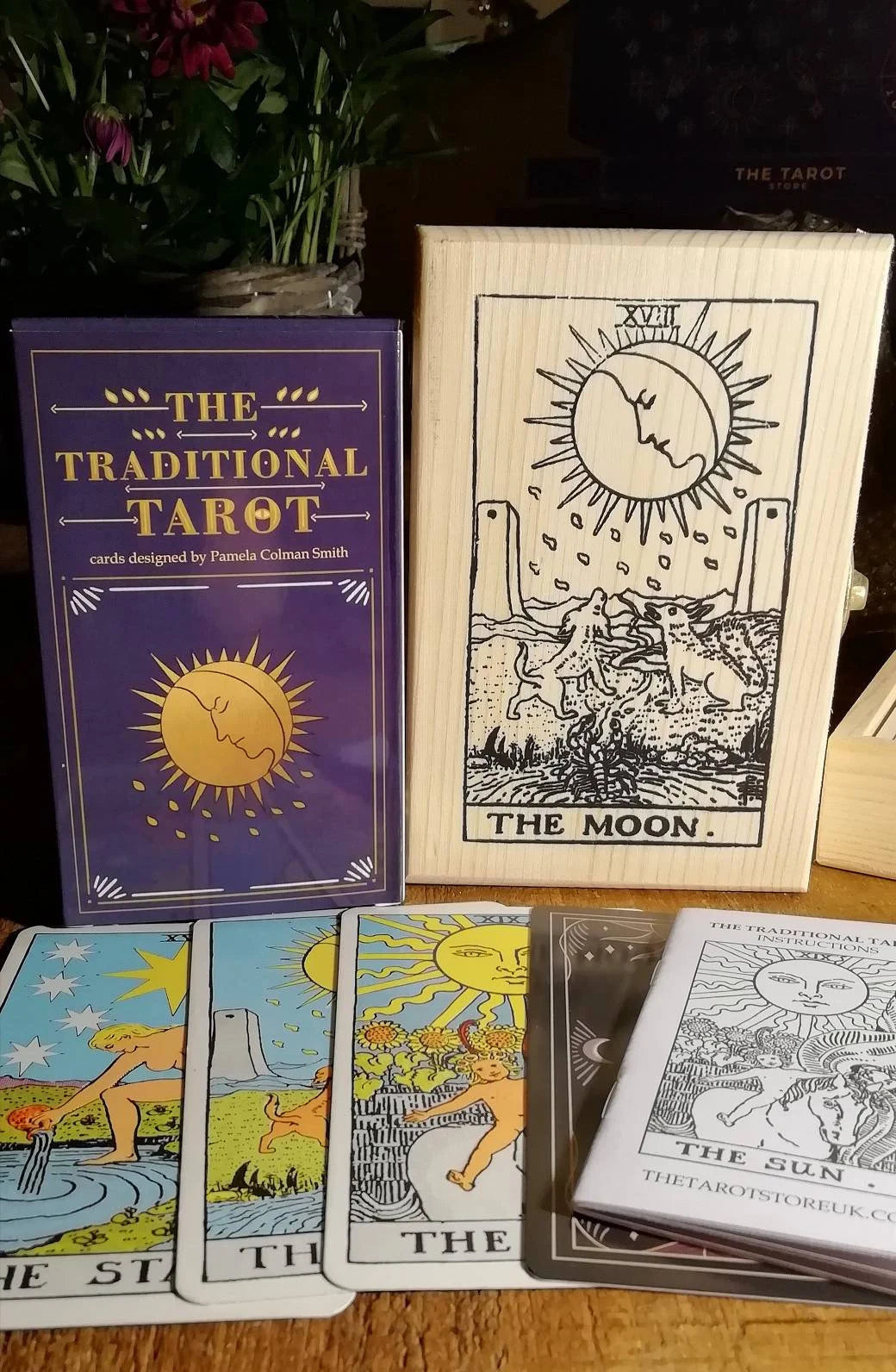 Tarot Card Deck Gift Set – 78 Cards, Guidebook, Bag, and Handcrafted Box – a Thoughtful Mother'S Day Gift for Her