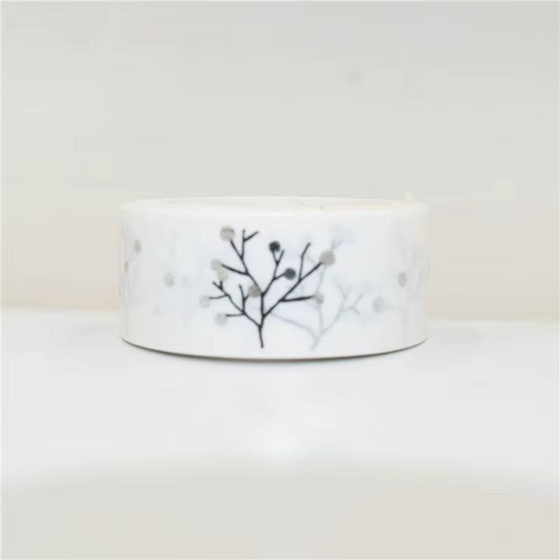 Washi Tape Gold Flowers/Stars Washi Set Planner Time Kawaii Washi Tape Lot Japanese DIY Scrapbook Fita Adesiva Papeleria