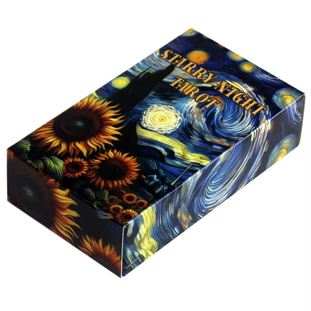 78 Starry Night Magic Theme 10.3*6Cm Tarot Cards Based on Rider Waite System