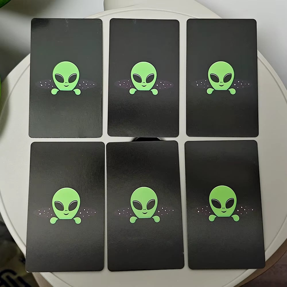 Alien Tarot Cards 78 Pcs Tarot Cards Based on Rider Waite System 10.3*6Cm