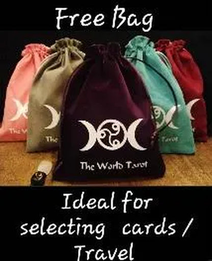 Tarot Card Deck Gift Set – 78 Cards, Guidebook, Bag, and Handcrafted Box – a Thoughtful Mother'S Day Gift for Her