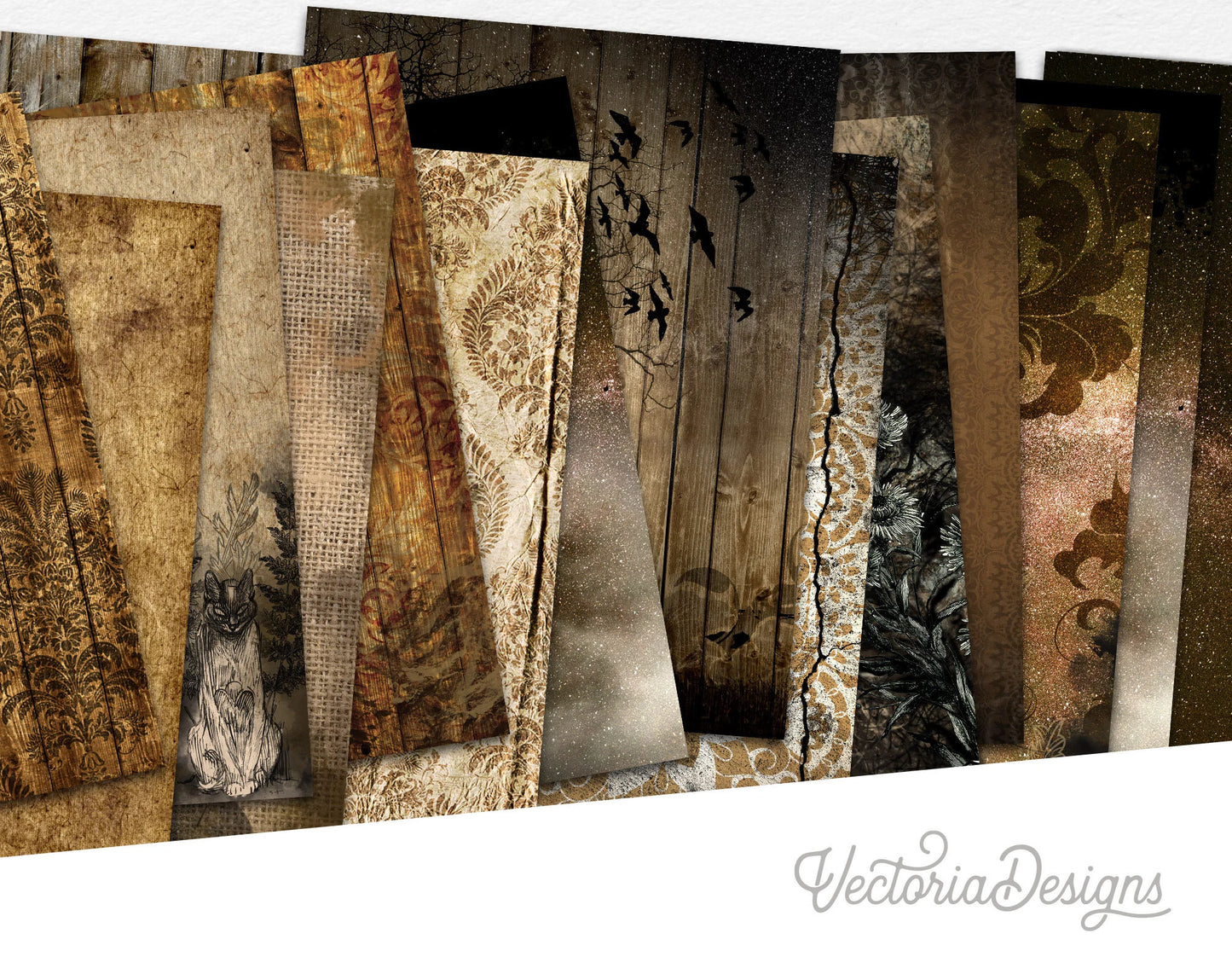 Witch'S House Paper Pack, Halloween Paper, Scrapbook Paper, Halloween Digital Paper, Witch Craft, Witch Journal, Halloween Decor 001805